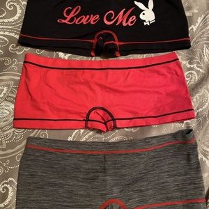 Playboy Boy Shorts S